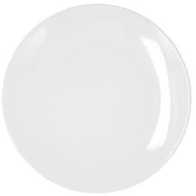 Piatto da pranzo Bidasoa Glacial Coupe Bianco Ceramica Ø 27 cm 27 cm (4 Unità) (Pack 4x)