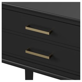 Comodino nero Westerleigh – CosmoLiving by Cosmopolitan