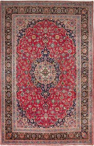Kashan Tappeto 200 x 300 Rosso (Iran) Annodato A Mano