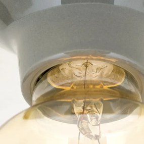 Orion - Plafoniera FROST 1xE27/60W/230V grigia