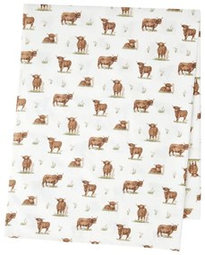 Tovaglia in cotone 137x229 cm Angus Highland Cow – Catherine Lansfield