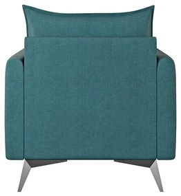 Poltrona in colore petrolio Juli Bis - Ropez