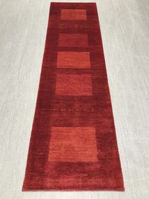 Gashguli Tappeto 80 x 290 Rosso (Iran) Annodato A Mano