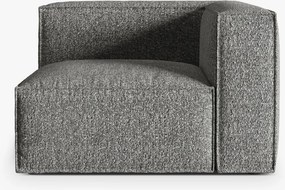 Modulo angolare Nuria in bouclé – L110 cm
