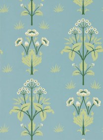 Morris & Co Tapete Meadow Sweet - Mineral Blue