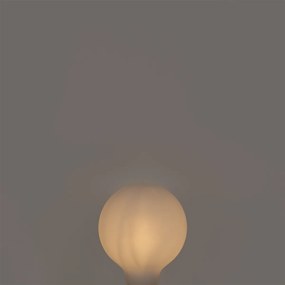 Set di 5 Lampada LED dimmerabile E27 in 3 fasi G95 vetro satinato 5W 550 lm 2700K