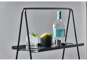 Scaffale in metallo nero 53x75 cm A-Table - Zone