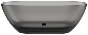 Vasca da bagno freestanding traslucida 292L 160 x 72 x 56 cm Grigio Resina - SPAVO