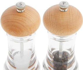 Cole&Mason - Set di macinini per sale e pepe BASICS 2 pezzi faggio 16 cm