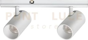 Stick spot double led cob bridgelux 10 w 30° 800 lm 3000 k bianco