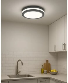Plafoniera LED con sensore di movimento LED/20W/230V 3000/4000/6500K IP54 antracite