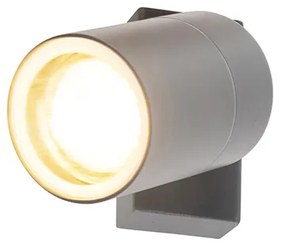 Lampada da parete per esterni antracite IP44 girevole e orientabile - Solo