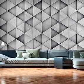 Fotomurale Grey Triangles