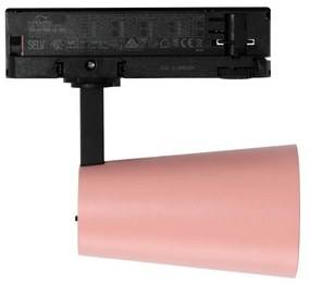 Faro LED 30W Trifase Rosa CRI92 CCT Bianco Variabile 38° Bridgelux LED Colore Bianco Variabile CCT