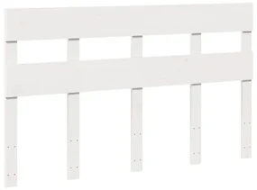 Letto senza materasso bianco 120x200 cm legno massello di pino