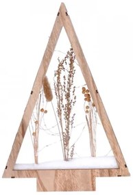 Solight 1V267 - Decorazione natalizia LED LED/2xAA fiori invernali coperti di neve