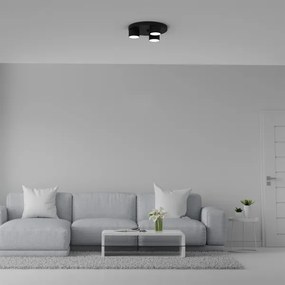 Plafoniera DIXIE 3xGX53/11W/230V nera