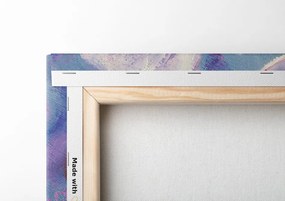 Quadro su tela – Fiori viola romantici