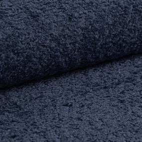 Letto matrimoniale imbottito blu con contenitore con rete inclusa 200x200 cm Mount – Micadoni