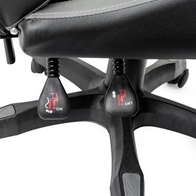 Sedia gaming FIORANO nero/grigio