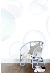 Fotomurale ESTA Bolle, verde e lilla 232X280 cm