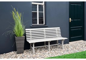 Panchina da giardino in legno grigio Mandalay - Garden Pleasure