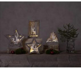 Eglo 410413 - Decorazione LED di Natale FAUNA 10xLED/0,03W/2xAAA