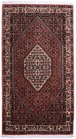 Bidjar Tappeto persiano 90x170 Rosso (Iran) Annodato A Mano