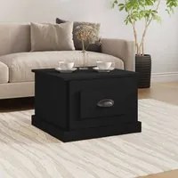 Tavolino da Salotto Nero 50x50x35 cm in Legno Multistratocod mxl 129849