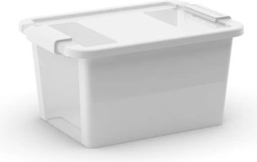 Scatola con coperchio bianca in plastica 36,5x26x19 cm Bi-Box S – KIS