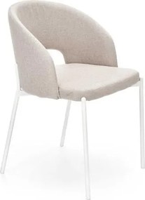 Sedia K486 in tessuto beige – 51x57x77 cm