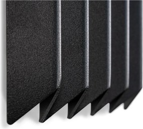 Attaccapanni da parete nero in metallo 21 cm Sensu – Spinder Design