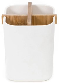 Organizzatore da bagno bianco Ecologic, 8,4 x 7,8 cm - Compactor