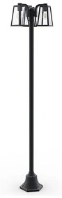 Lampione da giardino, Fia H 186.8 cm, antracite, IP44 LUTEC