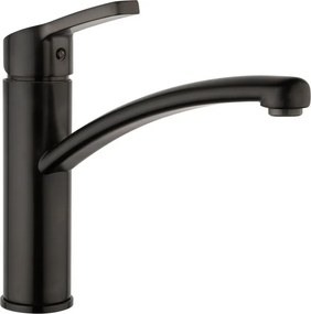 Rubinetto da cucina fisso diagonale Miura nero pvd opaco PAINI