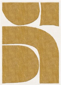 Tappeto in lana a pelo corto tessuto a mano Gotland