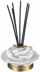 Bongelli preziosi profumatore rosa con bacchette Collezione Rose design d 16 BIANCO