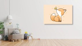 Quadro su tela – Volpina curiosa