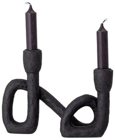 Candeliere nero, altezza 16,5 cm Mashel - Bloomingville