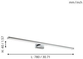 Eglo 96066 - Lampada LED da bagno PANDELLA LED/14W/230V IP44