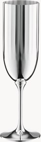Flûte da champagne placcata in argento fatto a mano Belvedere
