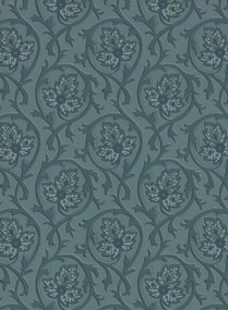 Little Greene Tapete Hoja - Air Force Blue