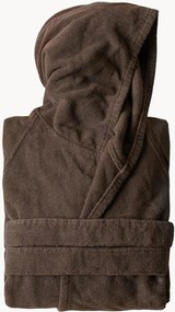 Accappatoio unisex in cotone Ebony