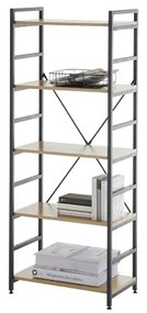 Scaffale MEDDIE rovere