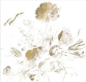 KEK Amsterdam Carta da parati panoramica Golden Age Flowers Gold 2 - L