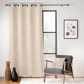 Tenda beige in ciniglia 140x260 cm Leo – douceur d'intérieur