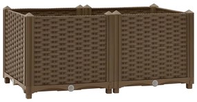 Fioriera Rialzata 80x40x38 Cm İn Polipropilene /