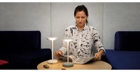 Kanlux 37310 - Lampada ricaricabile dimmerabile FLUXY LED/1,7W/1800 mAh IP44 bianco