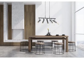 Fischer & Honsel 60369 - Lampadario su corda DEAN 5xE27/25W/230V