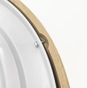 Brilagi - Plafoniera LED CARVALHO 4xE27/60W/230V rovere Ø 57,5 cm